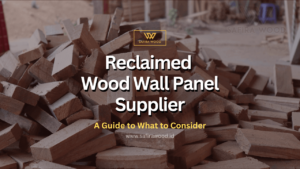 Reclaimed Wood Wall Panel Supplier